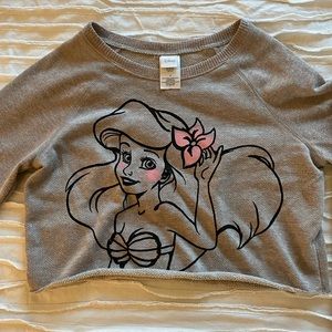 Disney Little Mermaid Crop Top